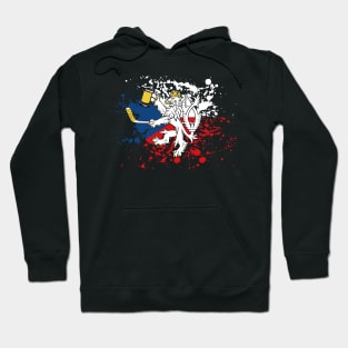 Cross Czechs hockey Hoodie